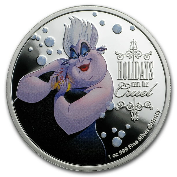 Disney Gifts Villains Limited Edition Gold Collectable Coin Collector Album